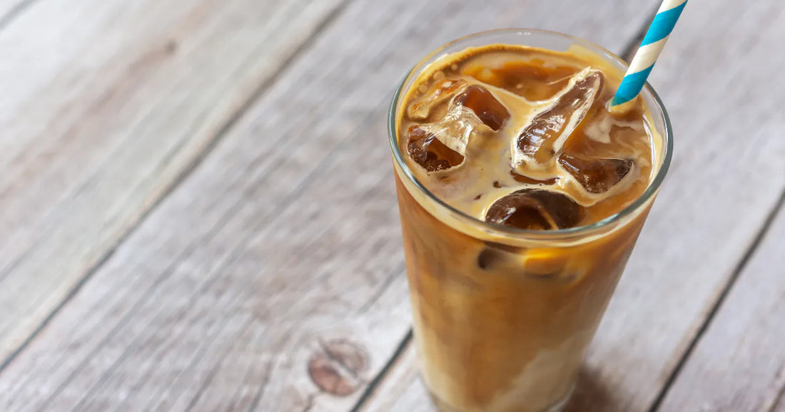 Kalte Kaffeegetränke für den Sommer